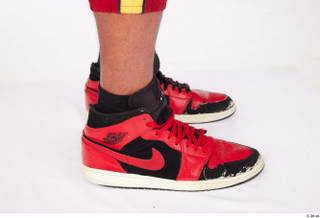Nabil foot red black high-top sneakers sports 0007.jpg